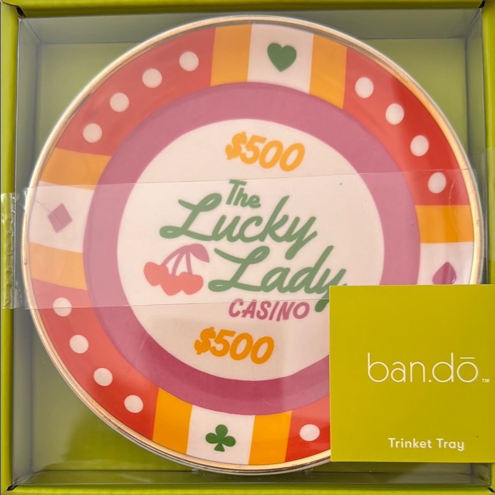 Vibrant Casino Trinket Tray by Ban.do